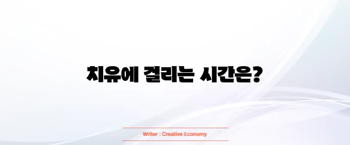 디스크 파열후 자연치유기간