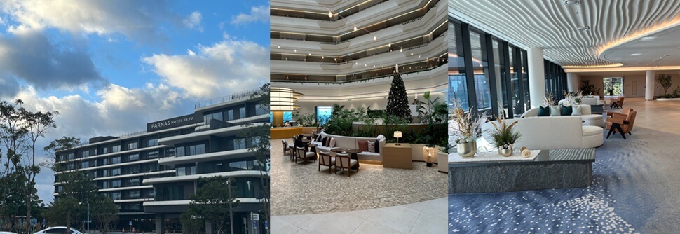 제주 파르나스 호텔 외관 및 로비