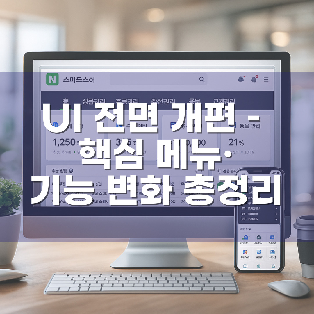 &lsquo;판매자 탭&rsquo; UI 전면 개편 &ndash; 핵심 메뉴&middot;기능 변화 총정리