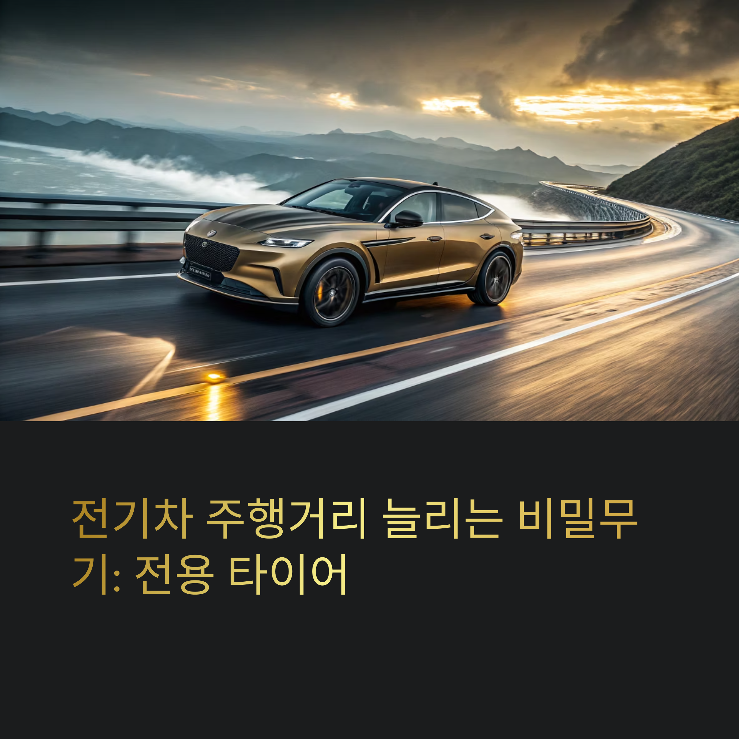 전기차 전용 타이어 모델6선
