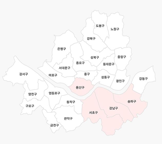 청약과열지역, 투기과열지구 지정 현황