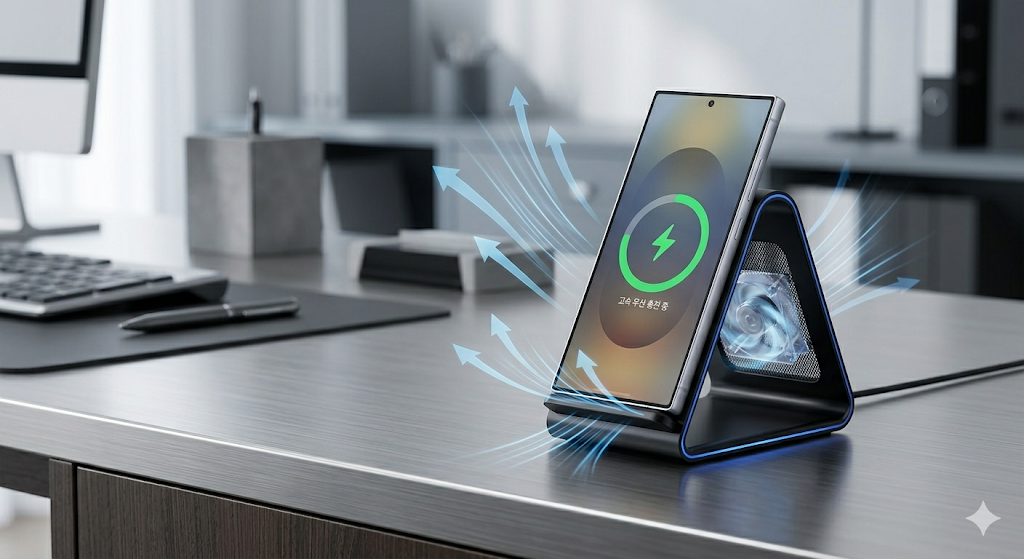 갤럭시 무선 충전 발열