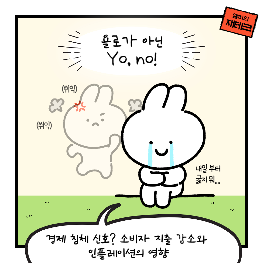 미국 경제 침체 신호? 소비자 지출 감소와 인플레이션의 영향, 욜로가 아닌 Yo, no!