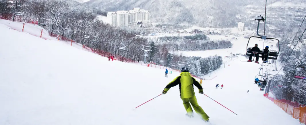스키장 개장일 평창 용평 리조트