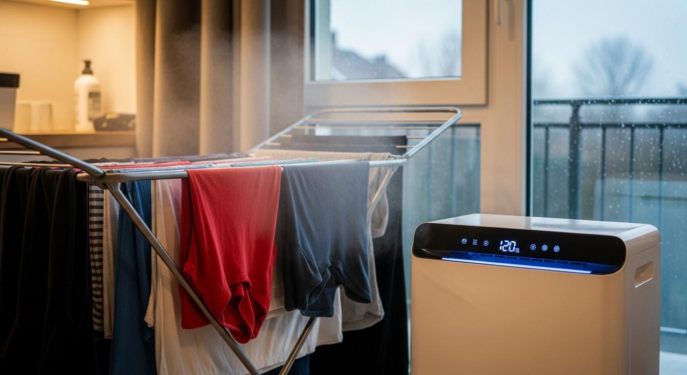 제습기 빨래 말리는 방법