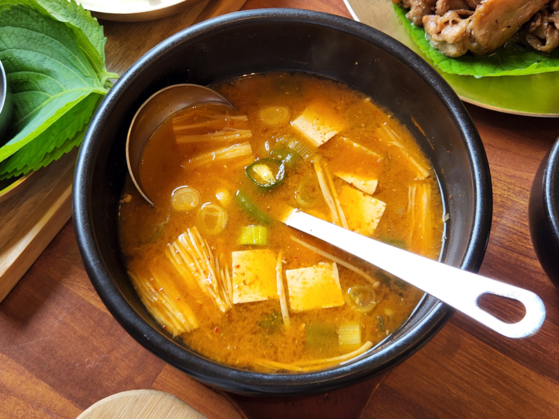 된장찌개