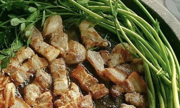 원동 미나리 삼겹살