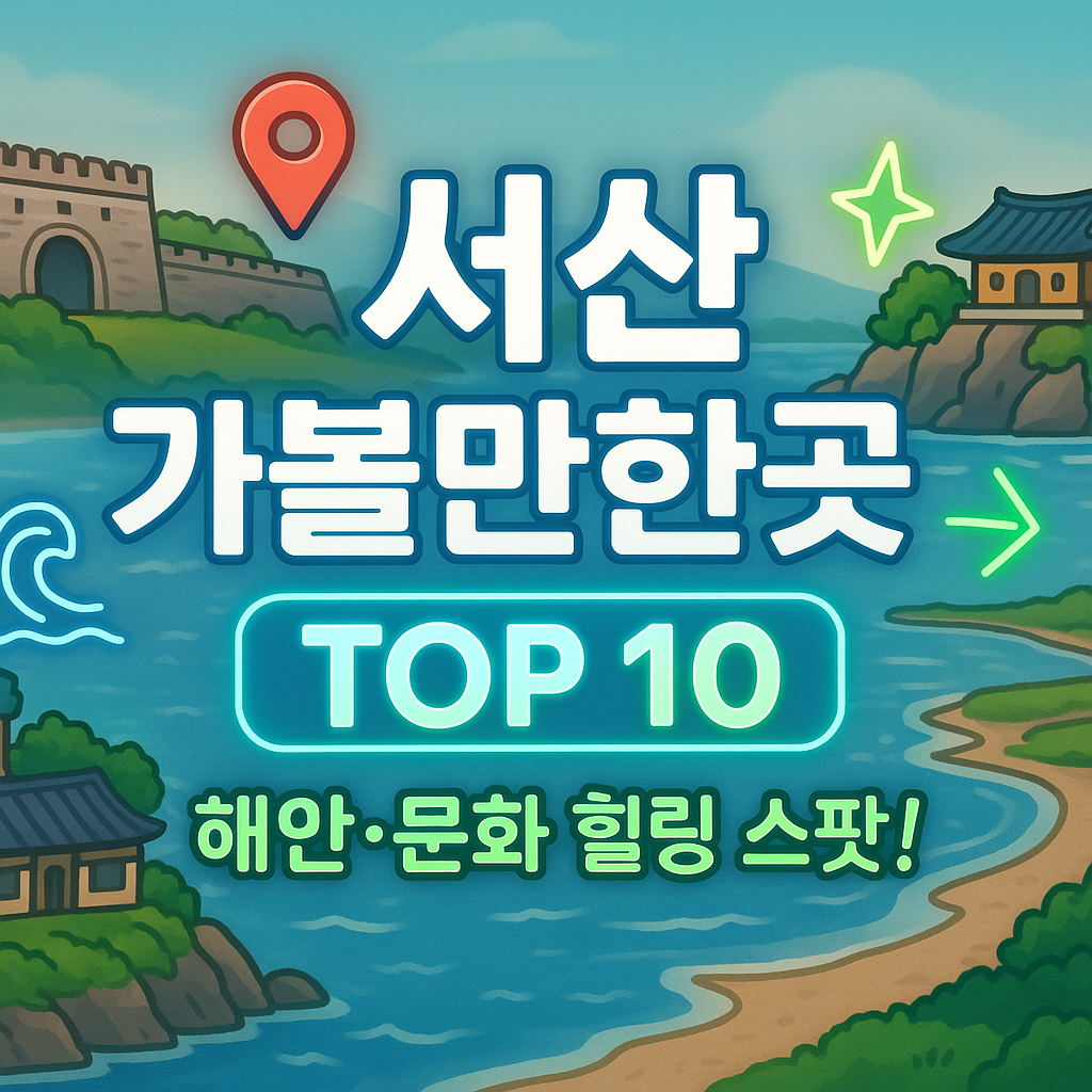 서산 가볼만한곳 베스트10