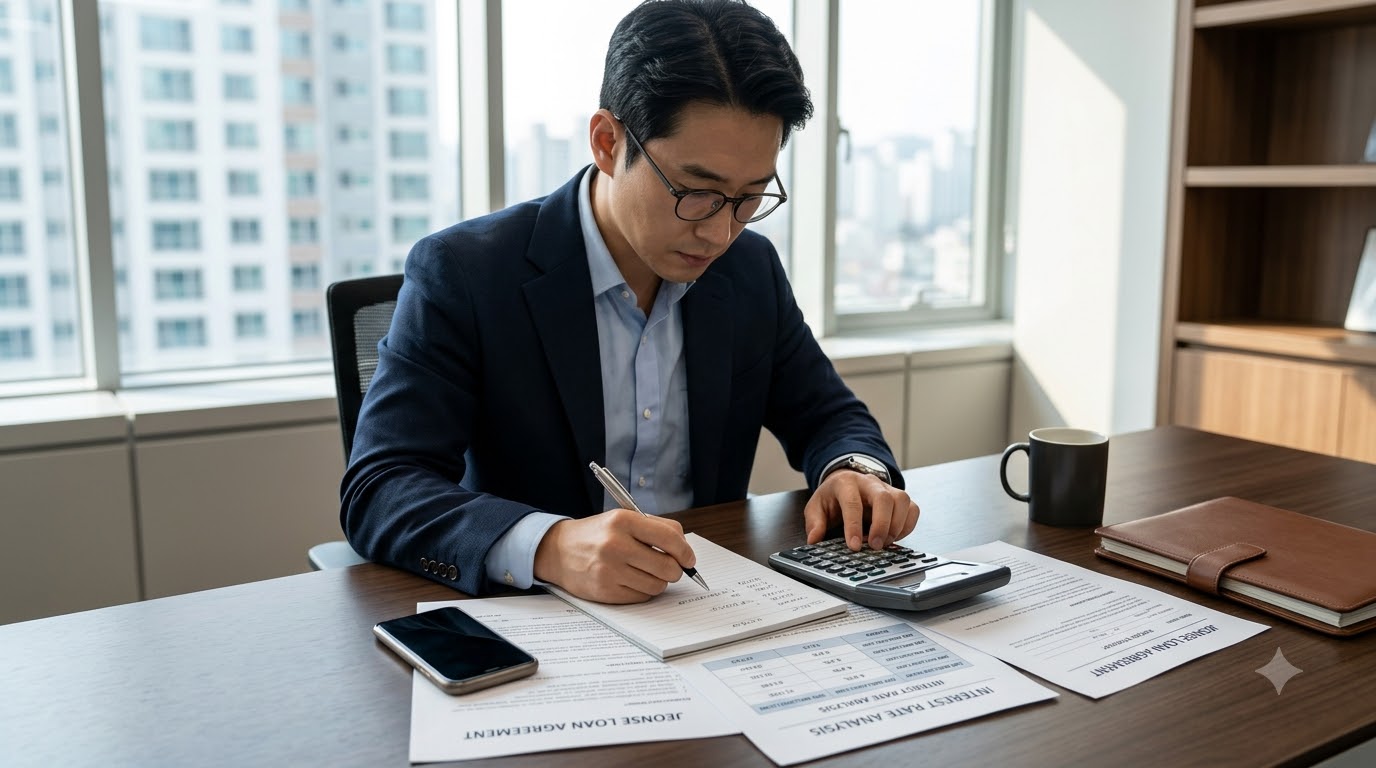 전세대출 DSR과 정책대출 조건을 상담하는 모습