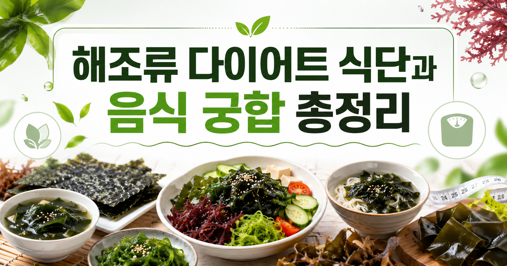 해조류와 궁합 좋은 음식