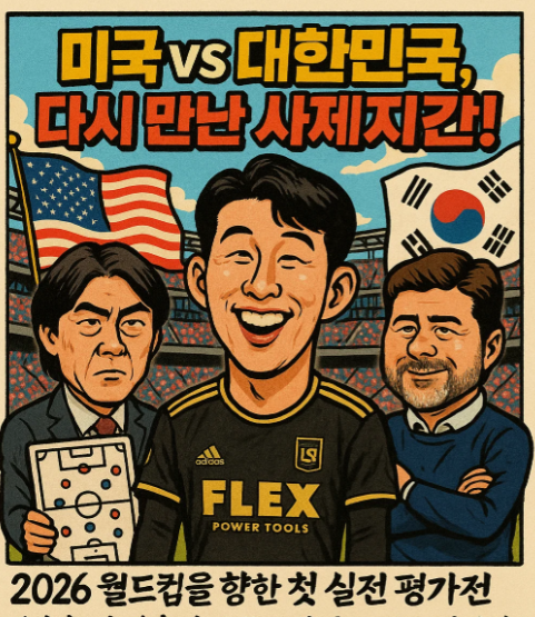 국가대표 평가전 : 미국 vs 대한민국 국가대표 9월 평가전 프리뷰