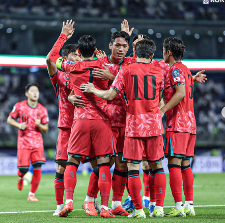 팔레스타인전 중계 무료 바로가기와 관련된 대표팀 경기 모습