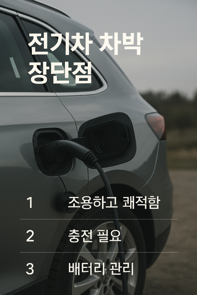 전기차 차박 장단점 (장점, 단점, 해결책)
