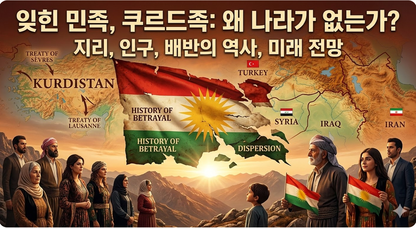 나라 없는 민족 쿠르드족, 그들은 왜 나라가 없는가?, 역사, 지리, 미래 전망