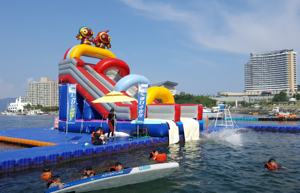 한산대첩 워터파크 이순신의 물의나라 예약방법(출처-홈페이지)