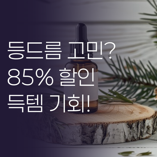 85% 할인? 등드름 바디브러쉬로 깨..