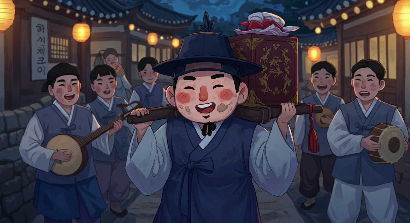 "함 사세요!" 외치던 함진아비 뜻, 진짜 의미는 뭘까?