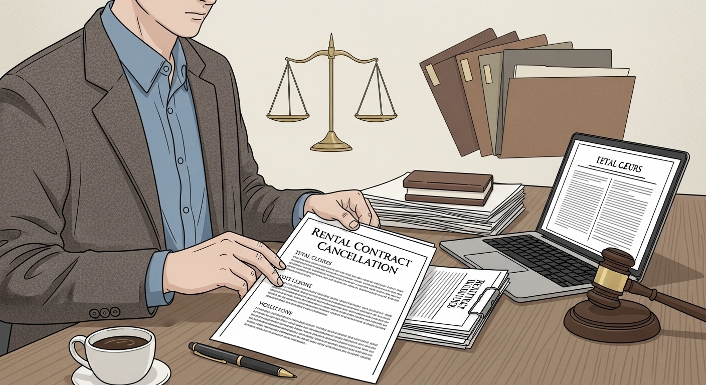 계약해지, 임차인과실