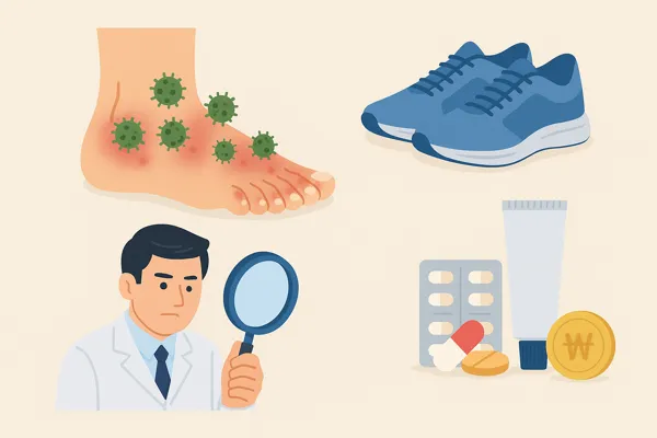 무좀 재발 방지와 관리 방법