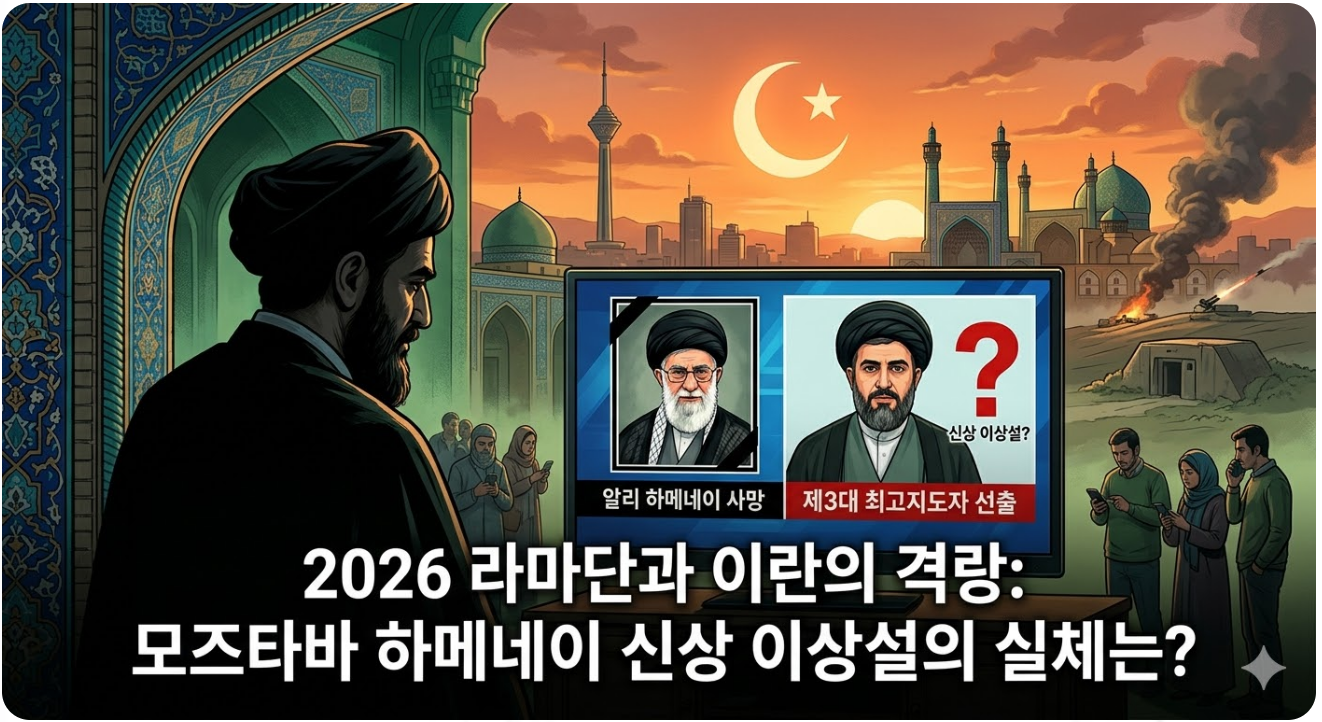 2026년 라마단과 이란의 격랑, 모즈타바 하메네이 신상 이상설의 실체는?