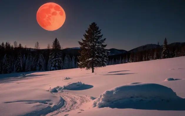 정월대보름 달이미지