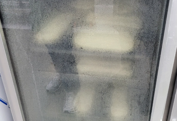 발효기에서 반죽 발효