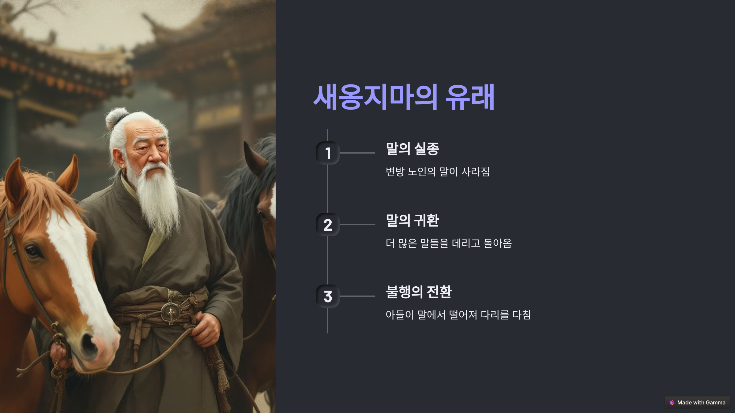 새옹지마 뜻