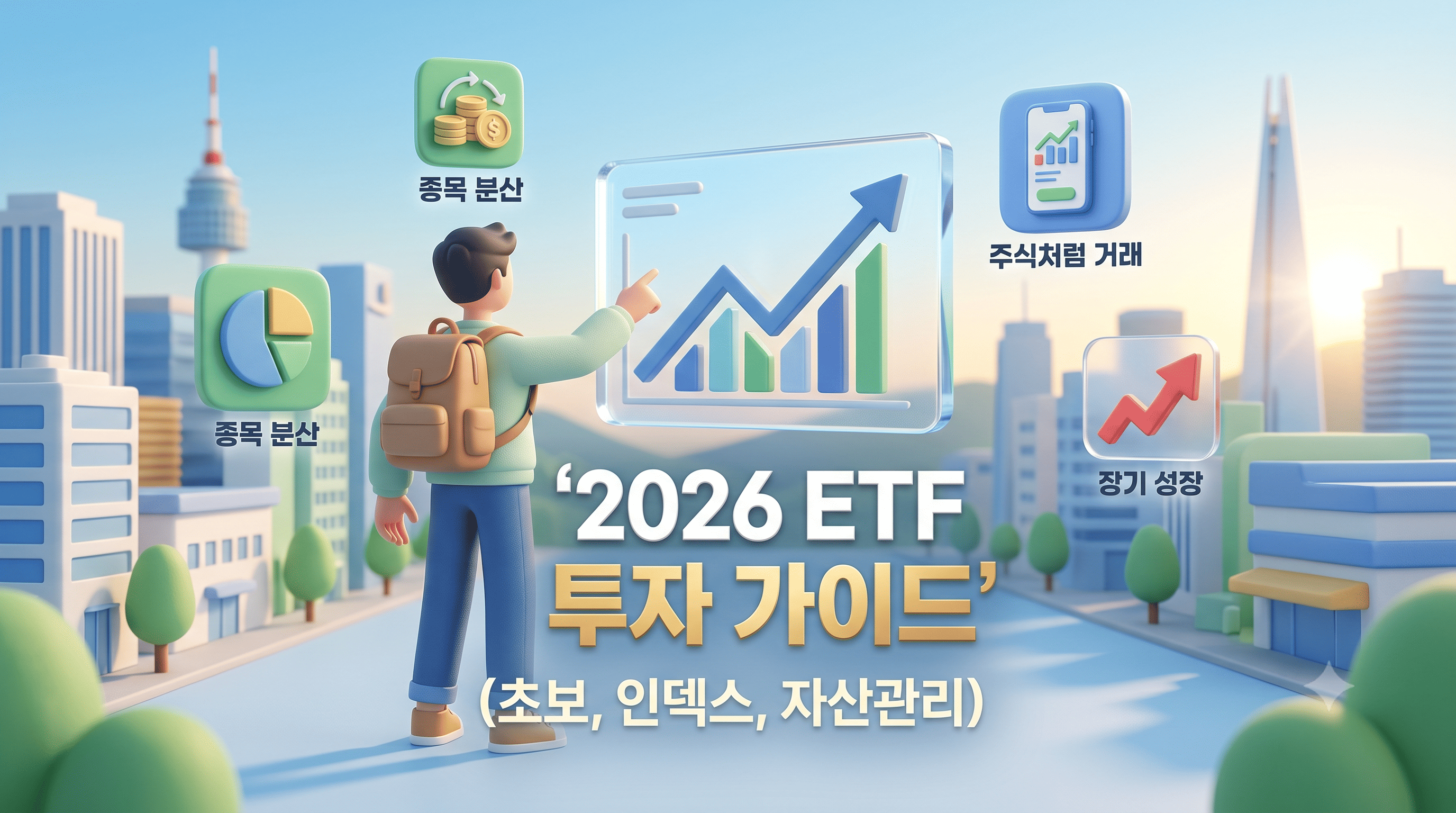 2026 ETF 투자 가이드 (초보, 인덱스, 자산관리)