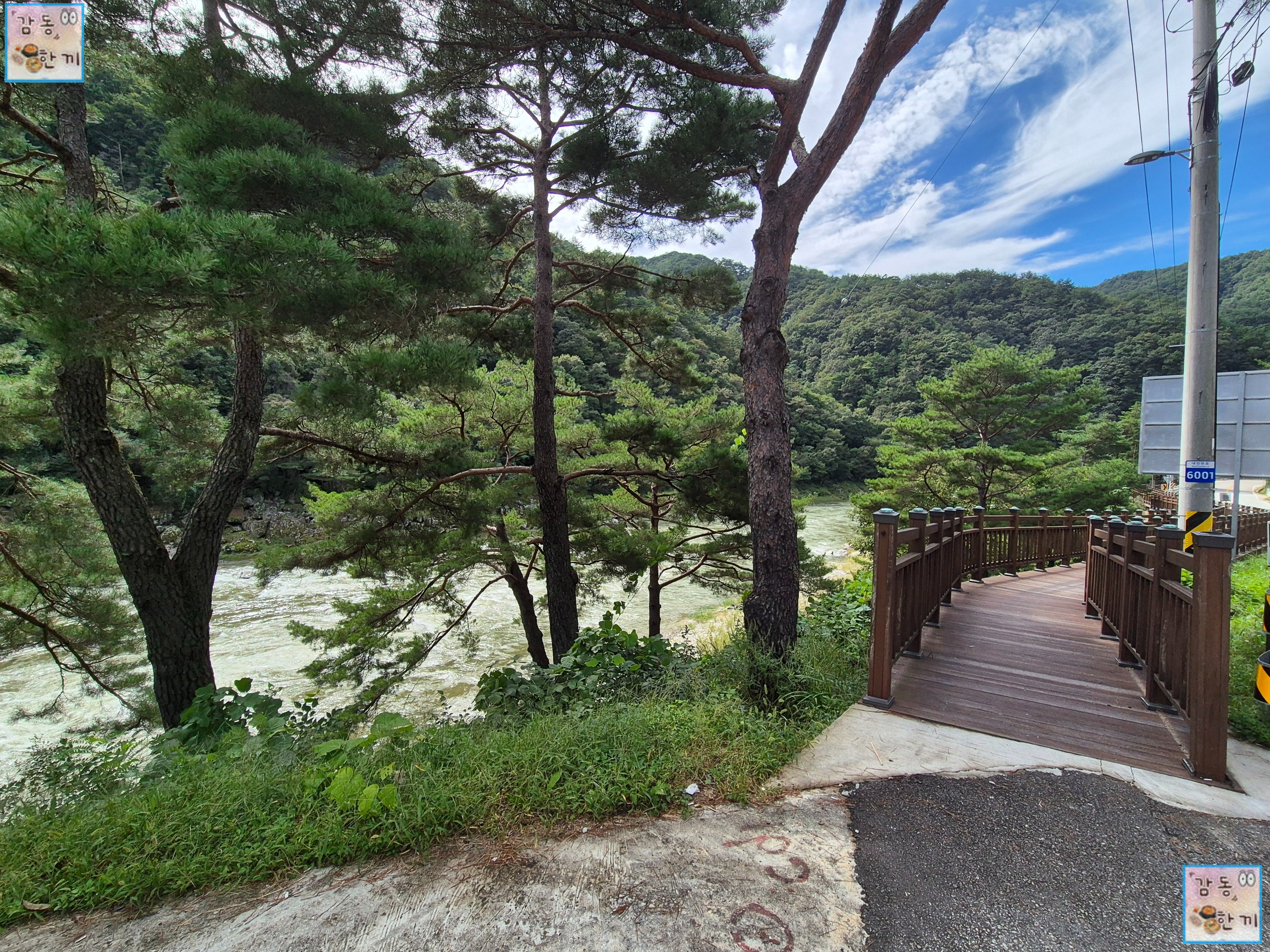 양구 재래식손두부 본점 가는 길 : 무장애나눔길 풍경#1