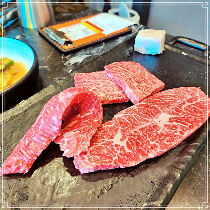 인천 송도 맛집 소고기 꽃등심, 새우살, 양념 갈비살