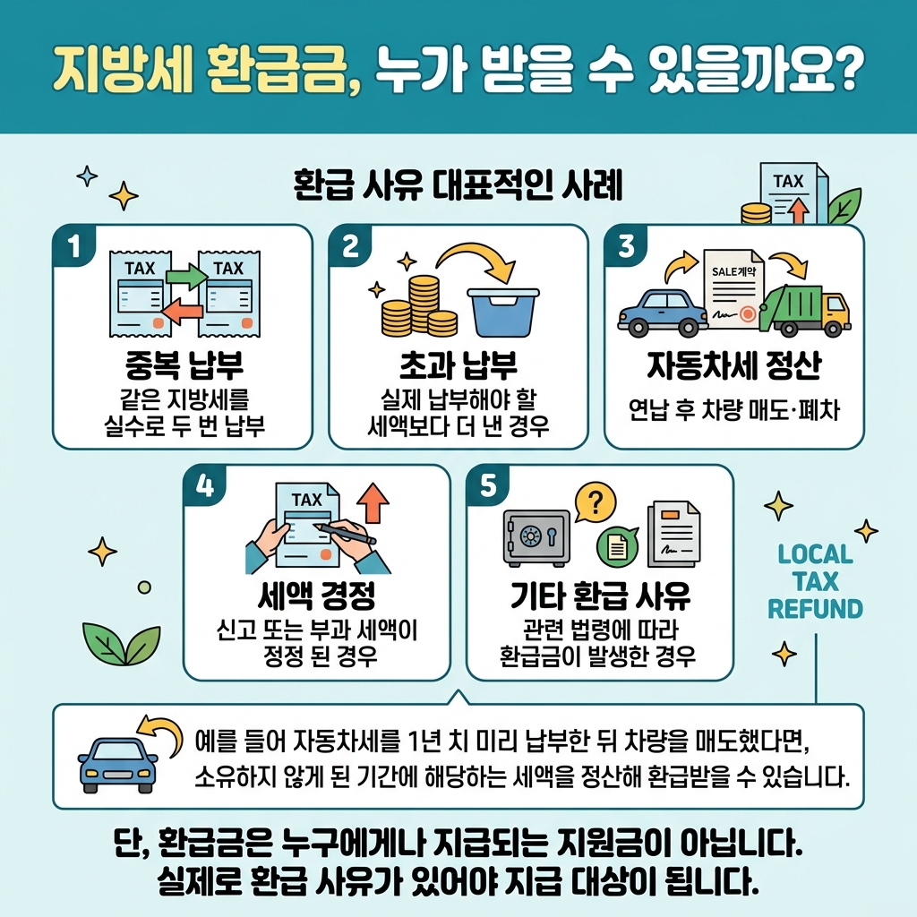 지방세 환급금 대상확인하기