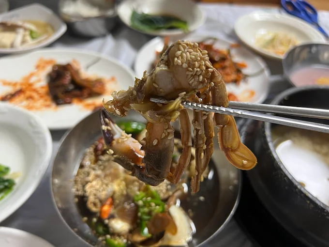 전남 여수 게장백반집 '백금식당'