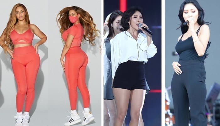 하체통통연예인-비욘세,화사