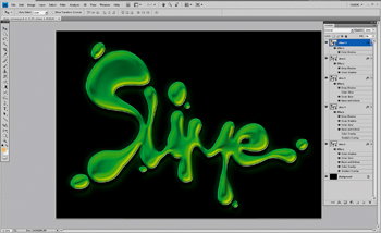 포토샵 텍스트 이펙트 효과6