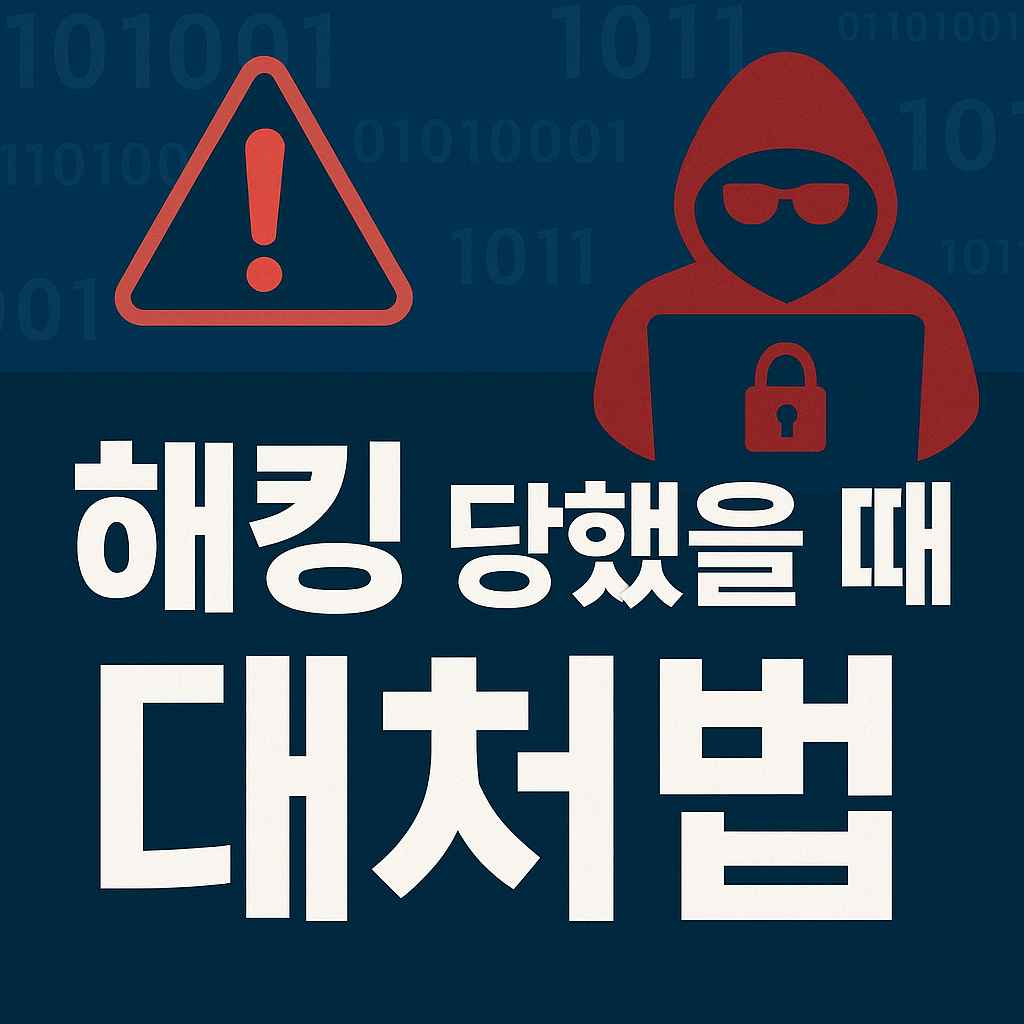 해킹 당했을 때 대처법