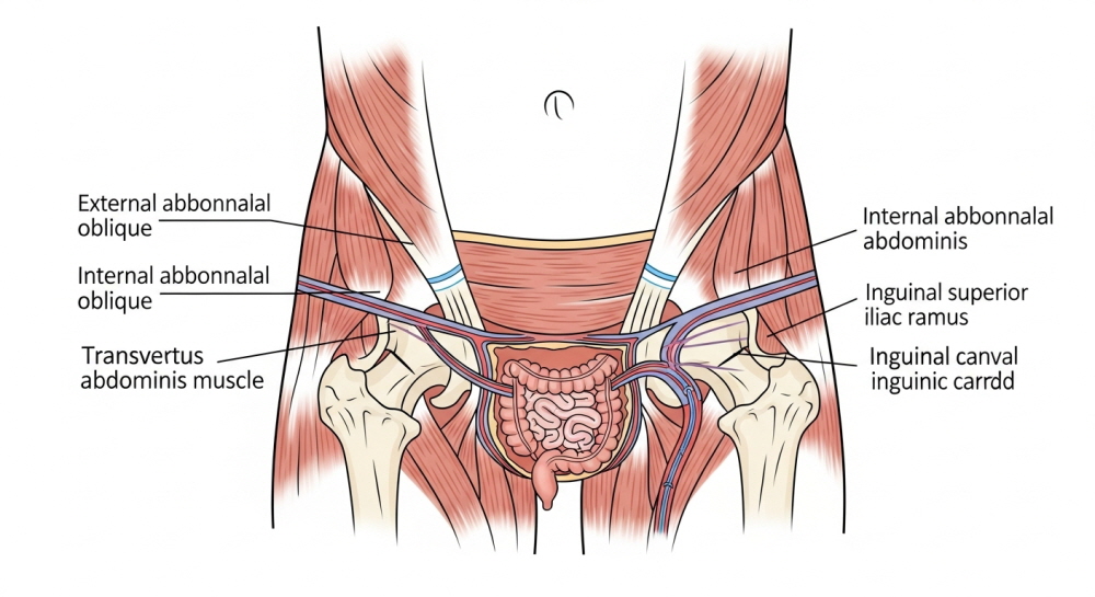 남자 오른쪽 아랫배 통증