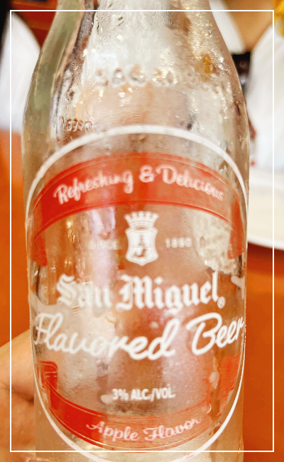 산미구엘 플레보드 비어 애플사이다