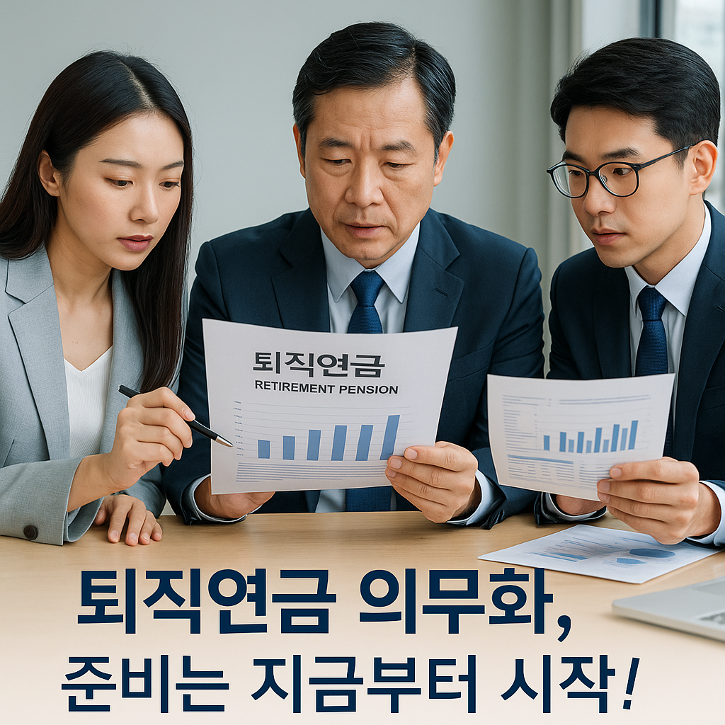 퇴직연금 의무화 언제부터 어떻게 시행되나?