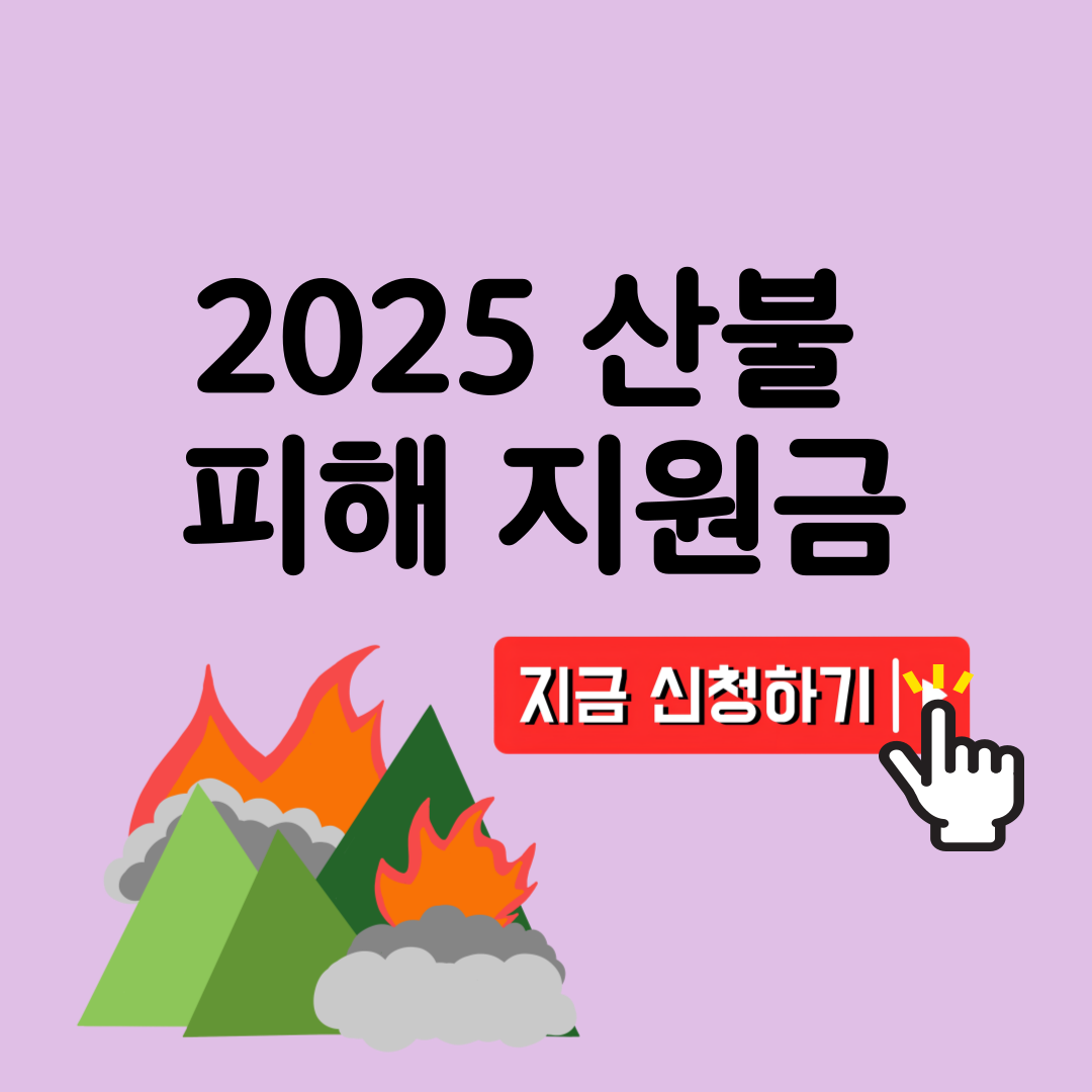 2025 안동·의성 산불 재난지원금 신청방법|필요서류 한눈에 정리