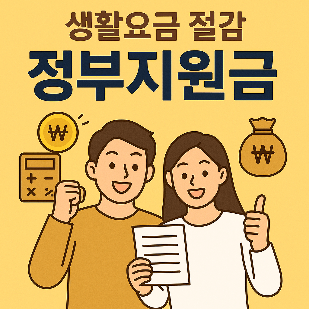 생활요금 절감 정부 지원금