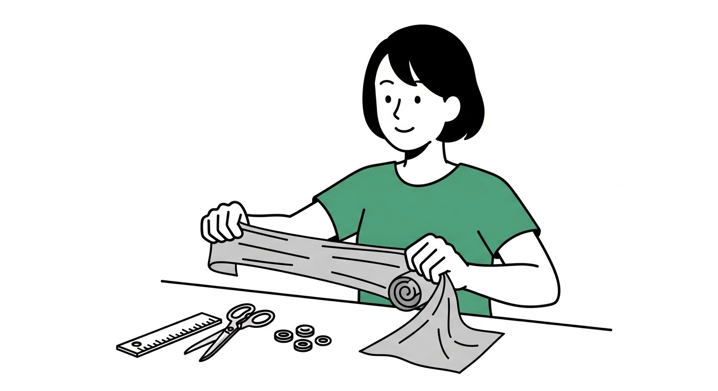 맨날 잃어버리는 머리끈과 고무줄, '헌 티셔츠' 한 장으로 완벽 정리! 0원으로 만드는 만능 스트랩 (선 정리까지 OK)