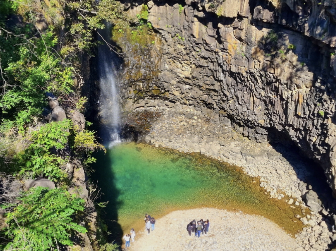 재인폭포 이미지