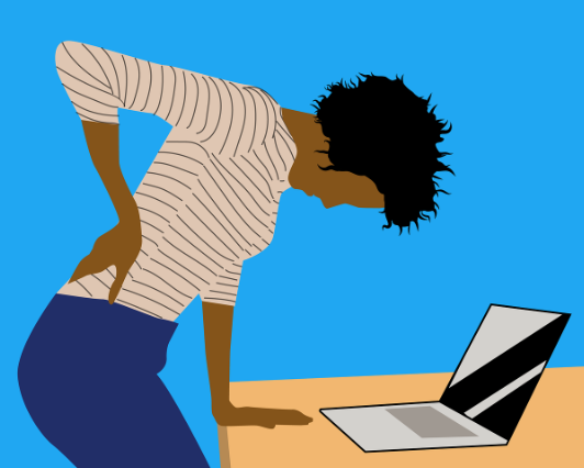 왼쪽 등쪽 통증