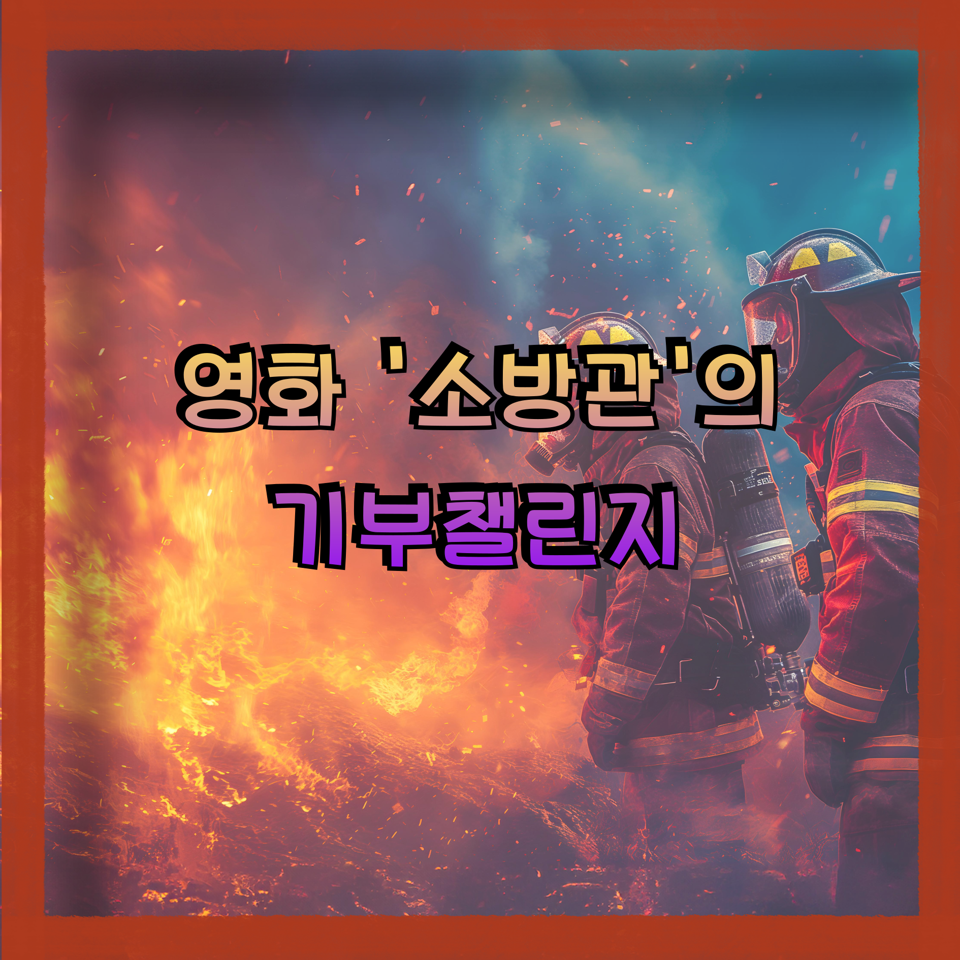 영화 '소방관'의
기부챌린지