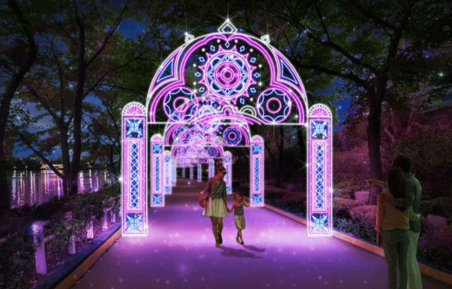 호수의 가을과 겨울, 그리고 루미나리에