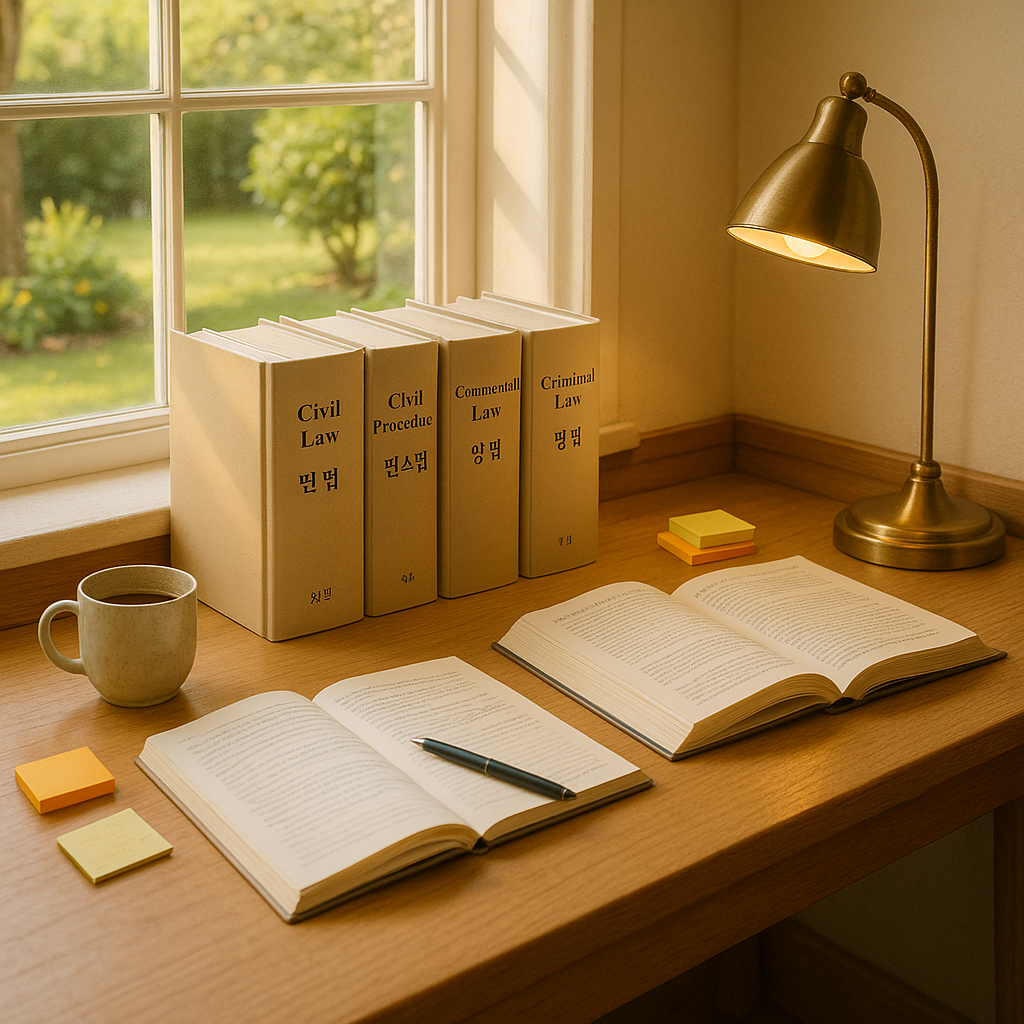 잘 정비된 공부방 모습