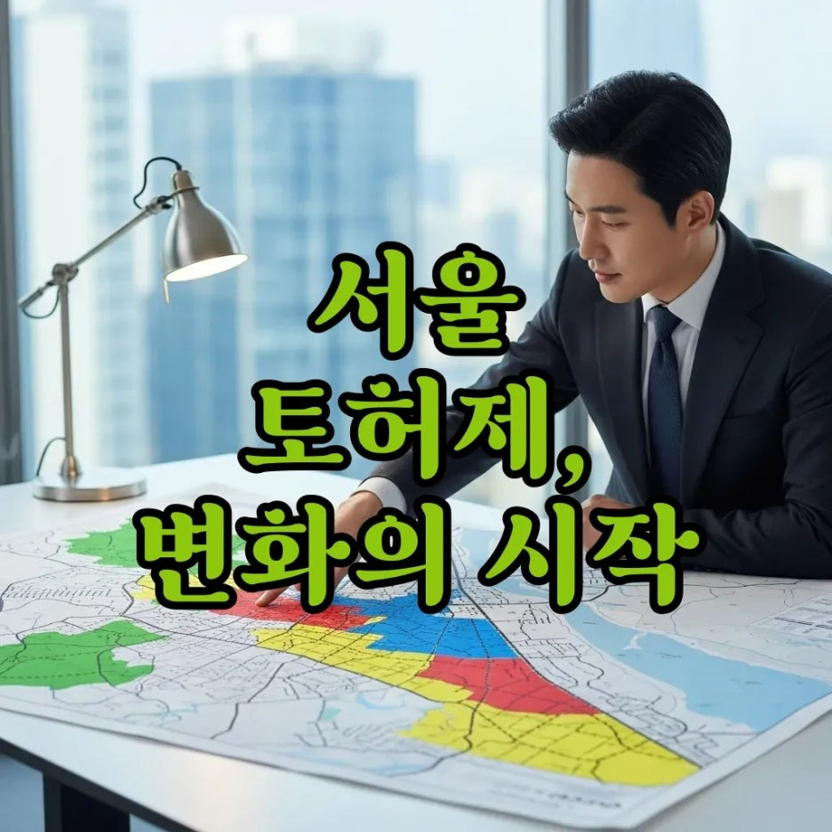 서울 토허제 지역과 기간, 부동산 판이 바뀝니다!