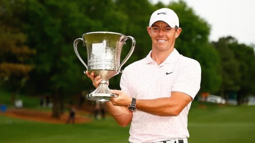 2021 웰스 파고 챔피언십 우승자 북아일랜드의 Rory McIlroy