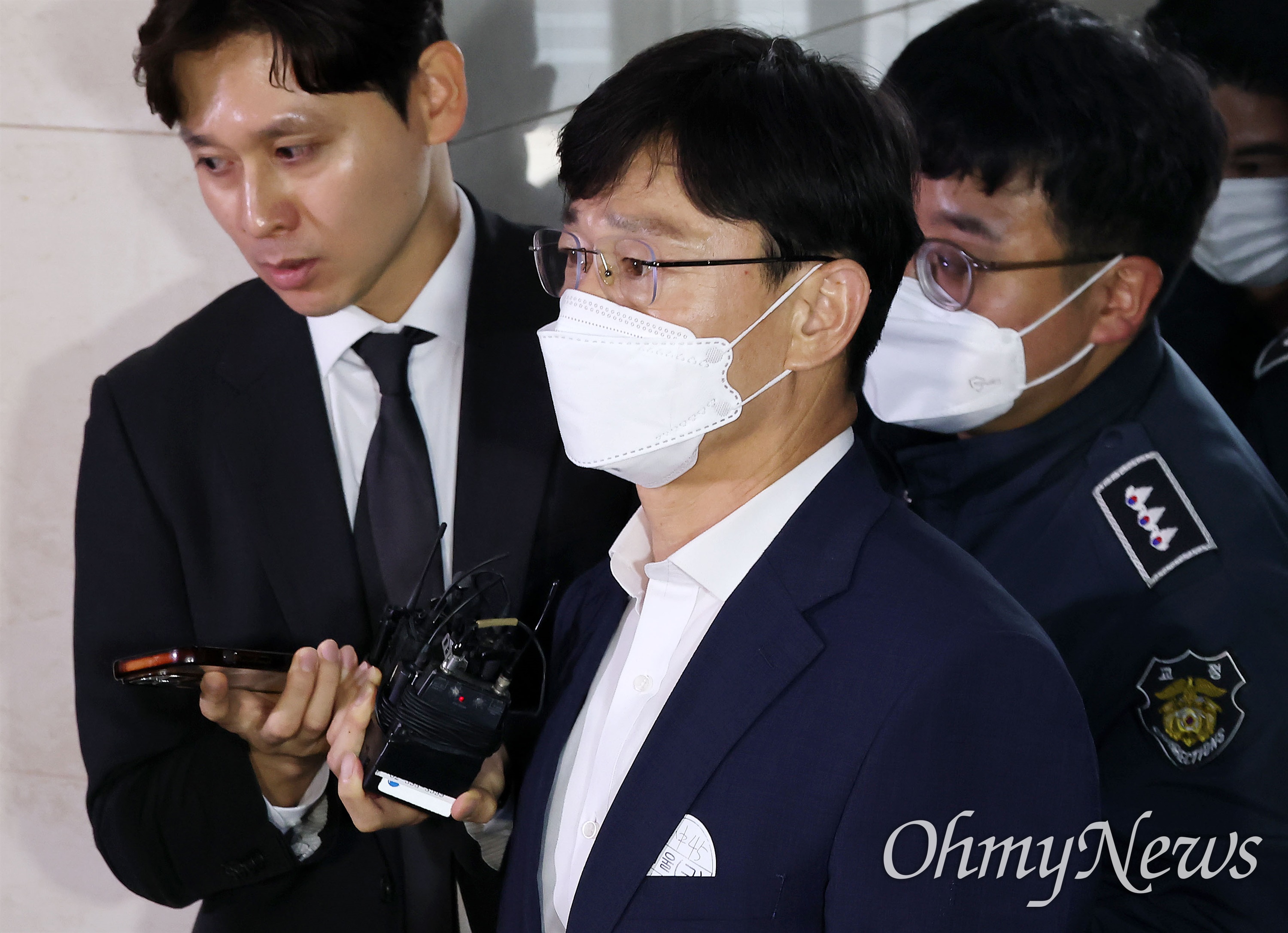 채상병 순직 사건 임성근 전 사단장과 해병대 지휘관 관련 사진