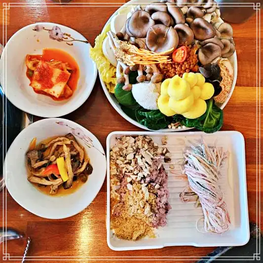 맛있는 녀석들 포천 허브아일랜드 아트밸리 신북온천 근처 버섯샤브샤브 맛집